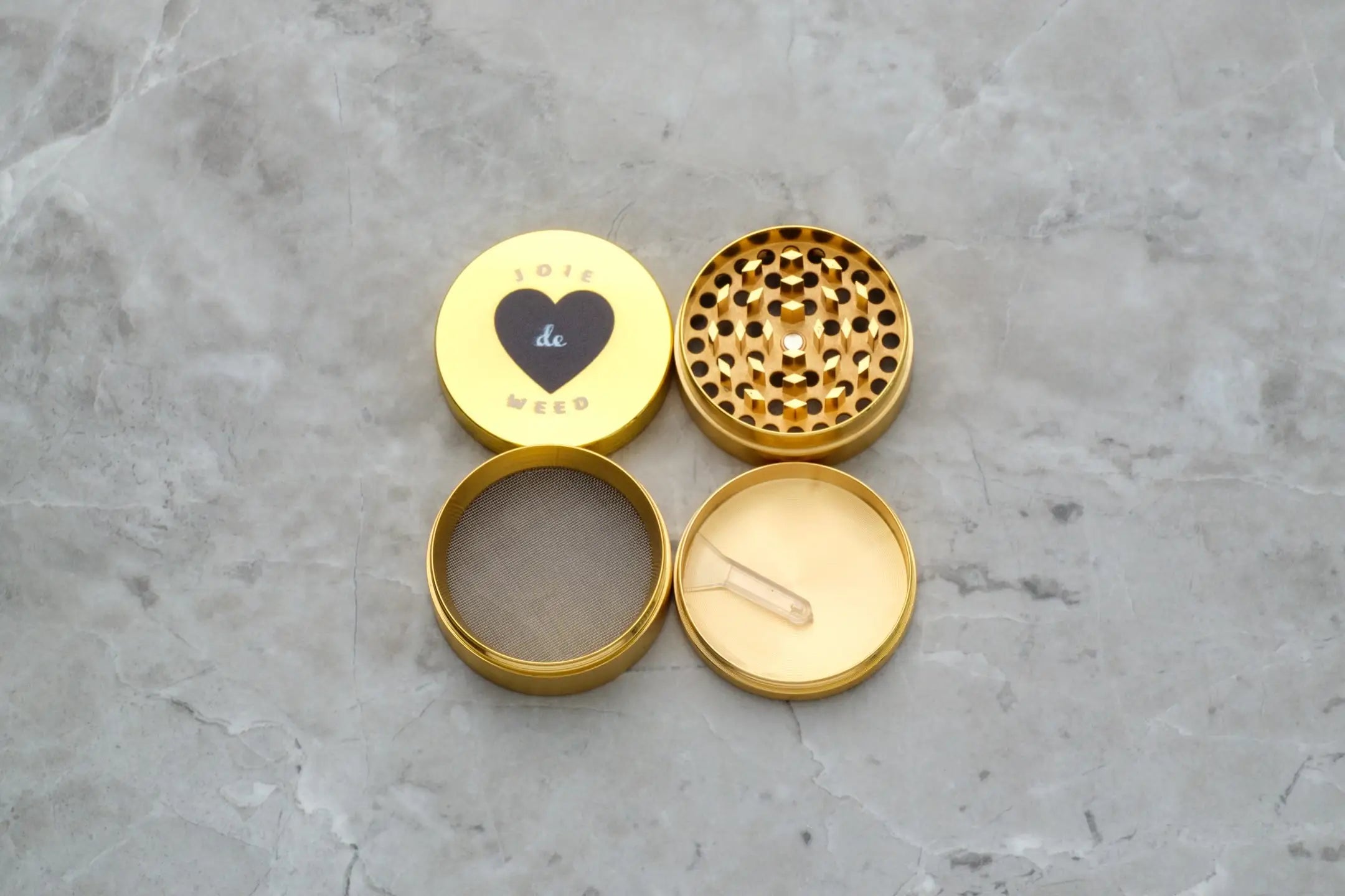 Joie de Weed 4 piece 50mm cannabis grinder