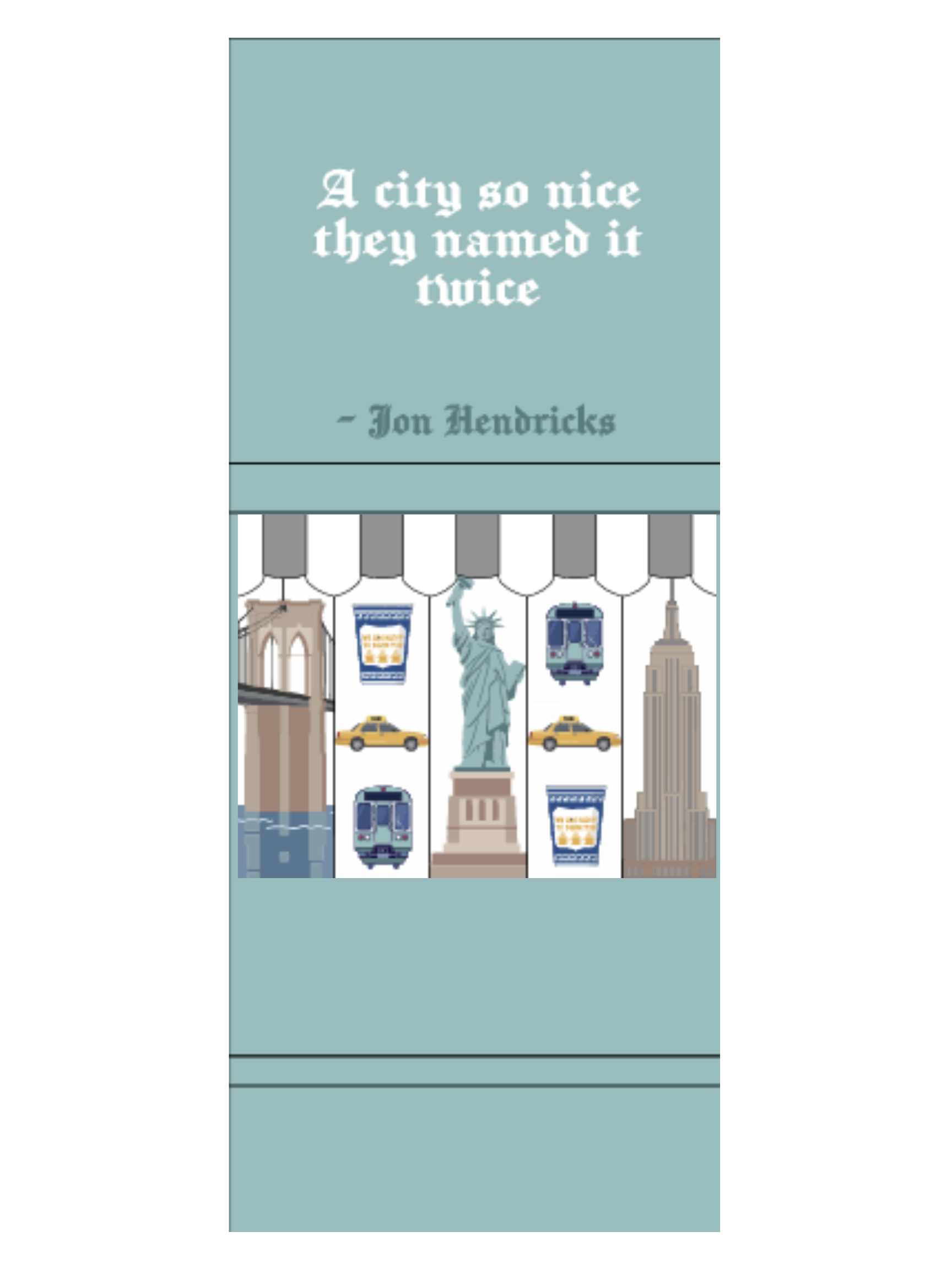 Novelty Matches: RP ❤️s NY, 3 books per order