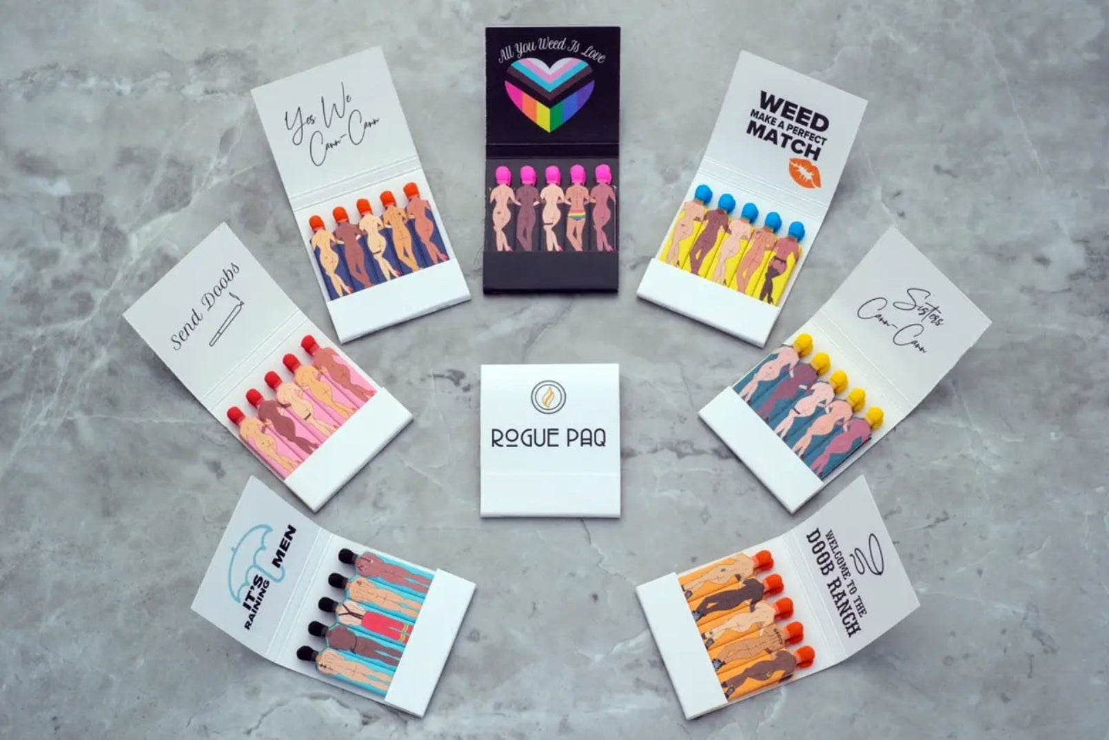 Send Nudes Vintage Inspired Matches