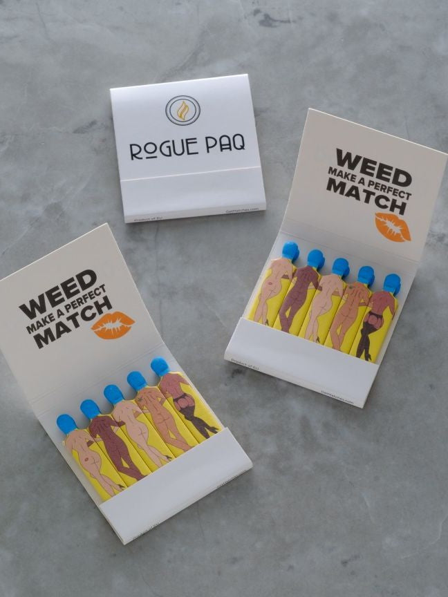 Weed Make a Perfect Match Matchbooks