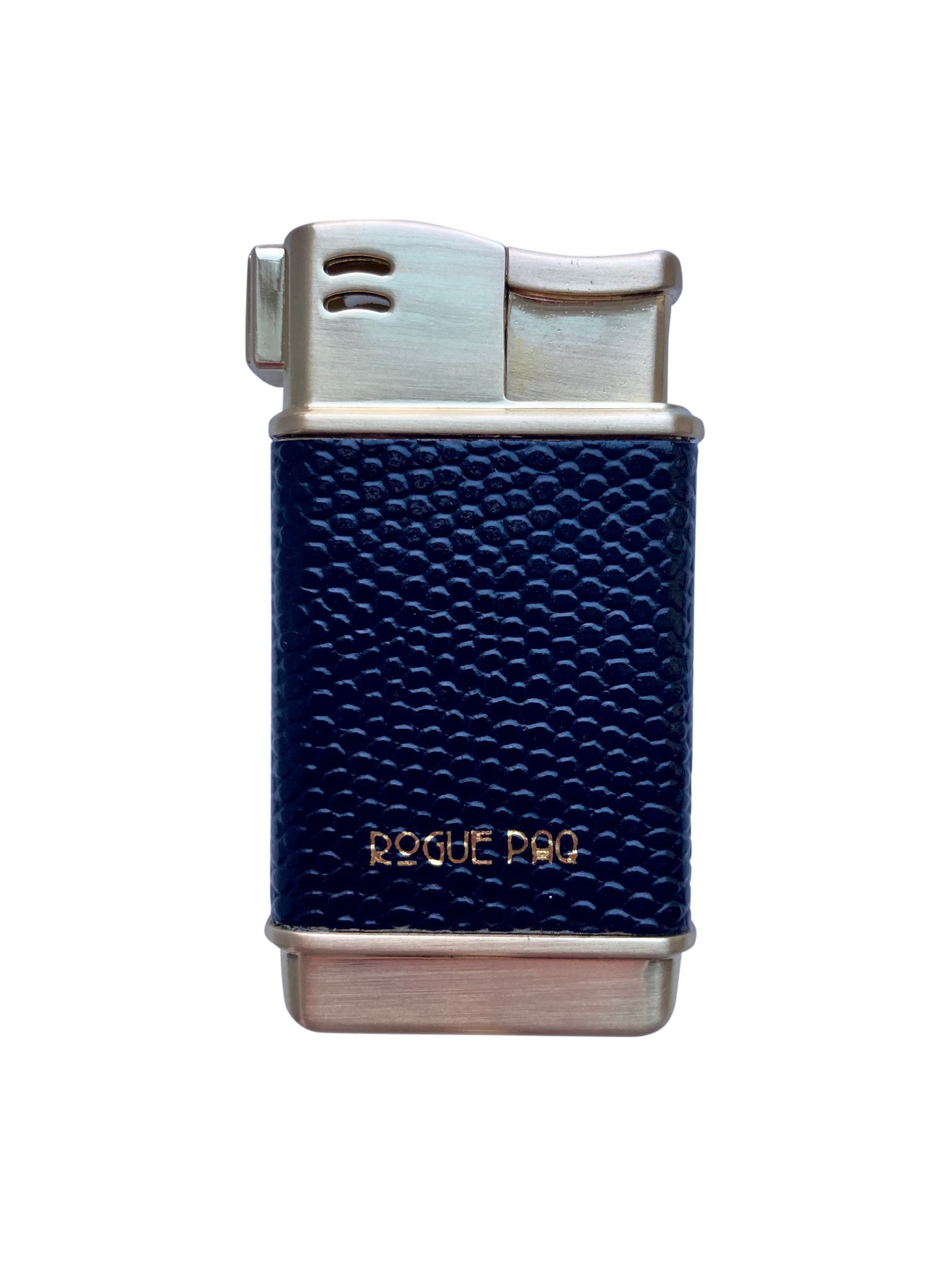 Rogue Paq Black Vegan Lizard Skin Lighter