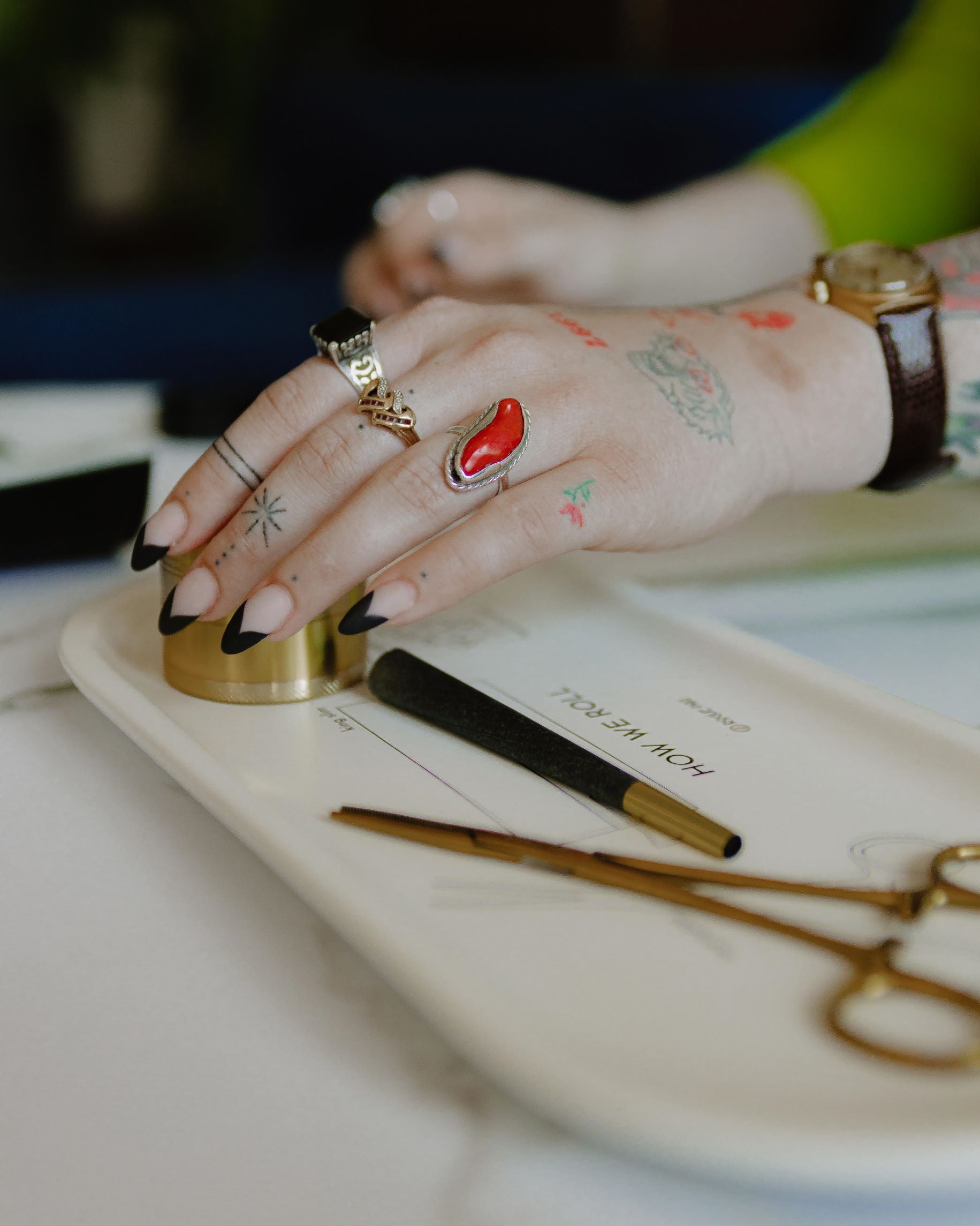 King Size (109mm) pre-rolled hemp cone featuring a wide mouth for easy packing; designed to hold up to 1.3 grams of flower for a generous and refined session.
