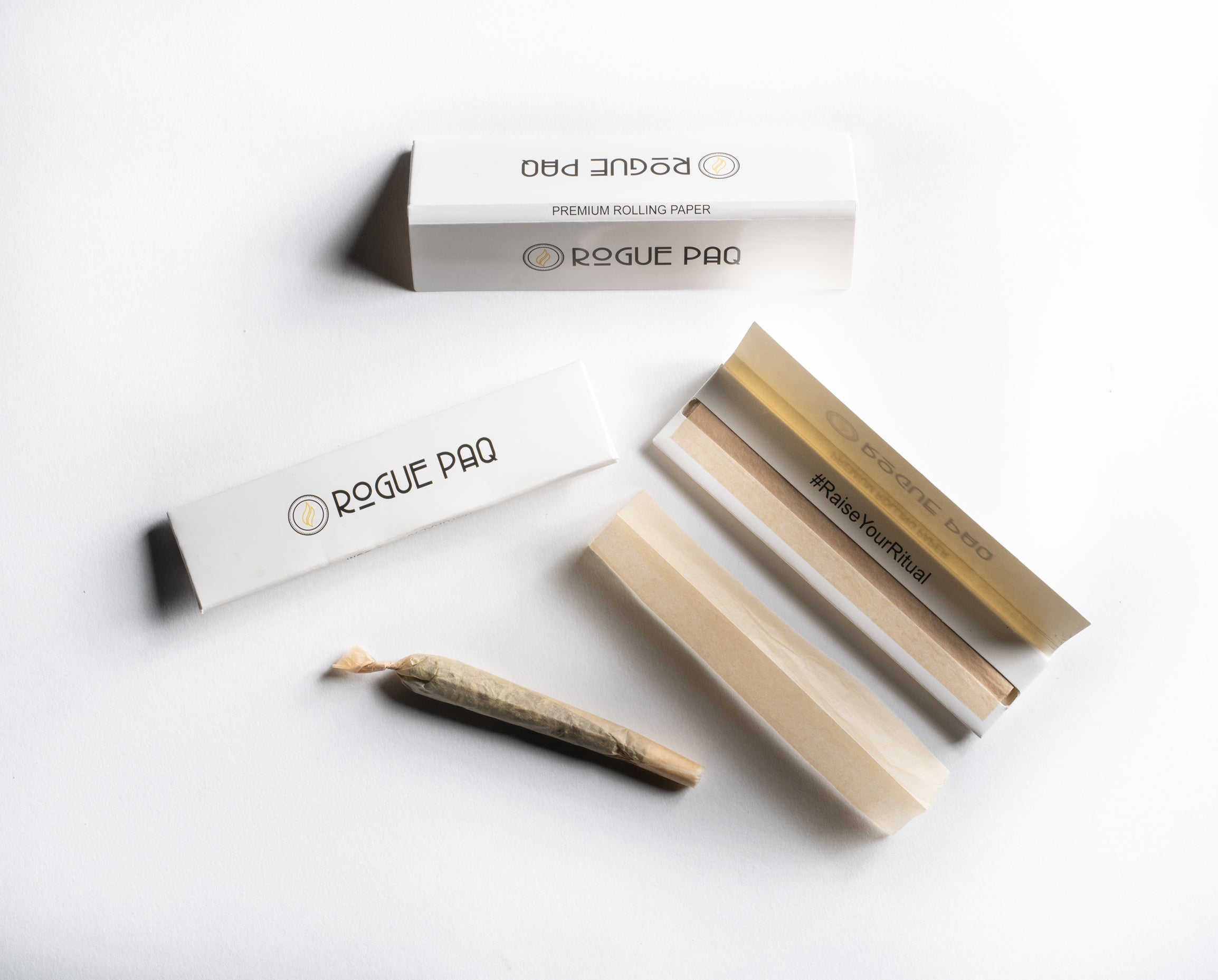 Rogue Paq Signature All Natural Hemp Rolling Papers King Slim