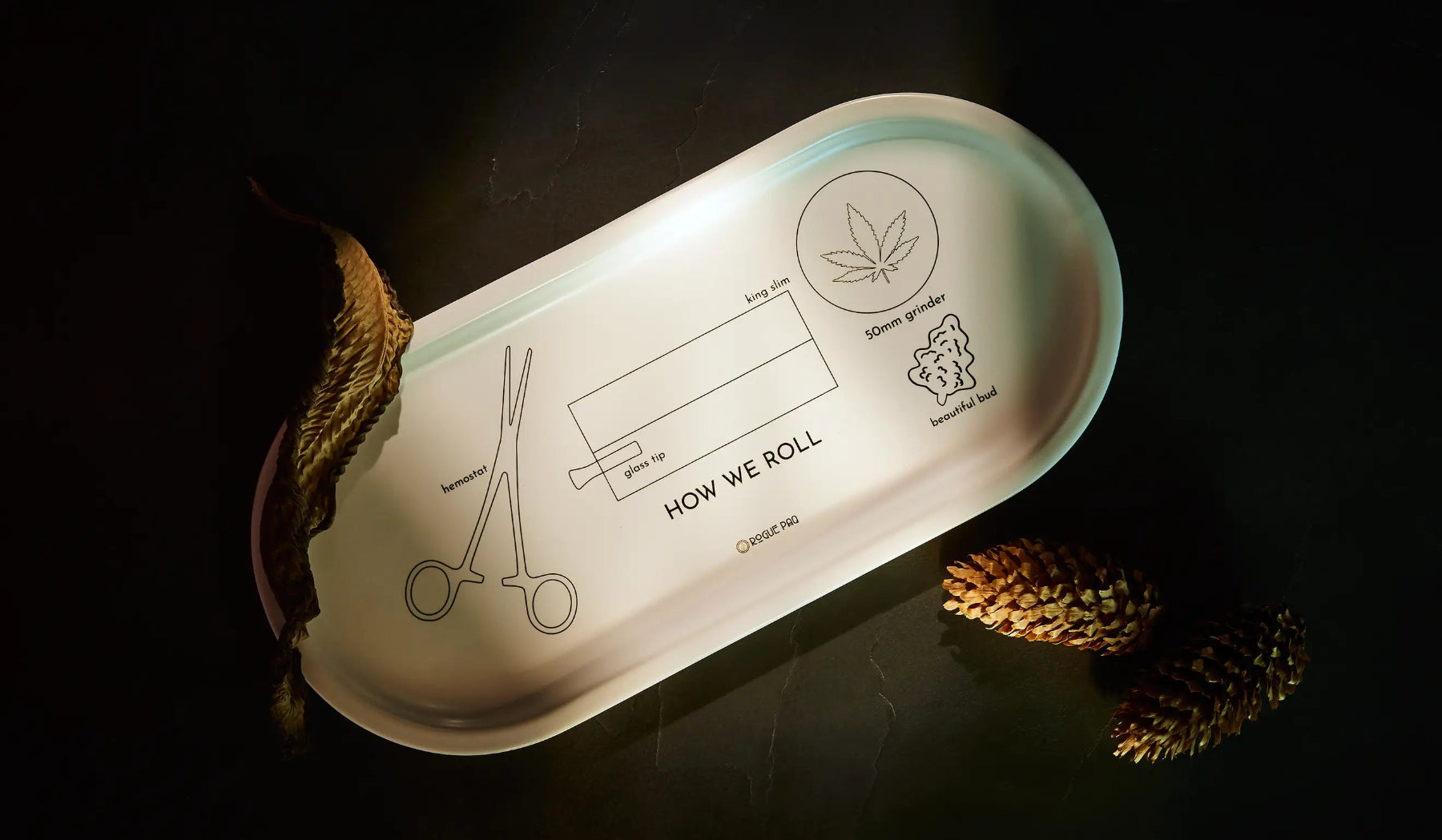 How We Roll Valet Rolling Tray