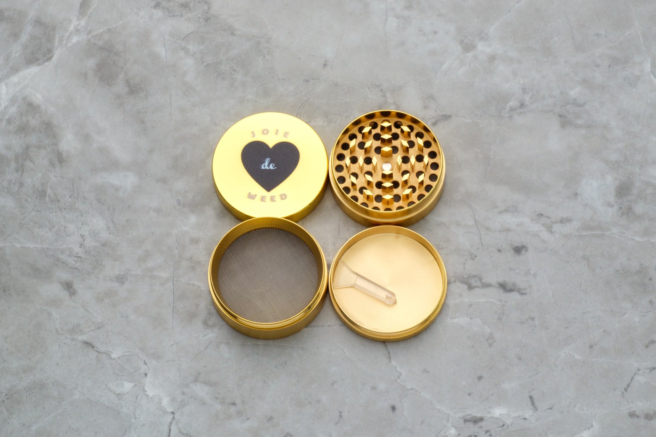 Joie de Weed 50mm 4-Piece Weed Grinder