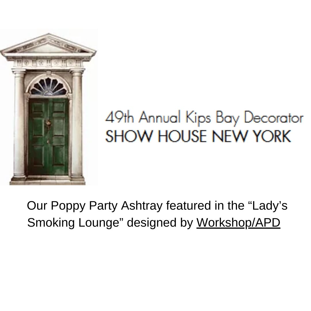 Poppy Party Ashtray