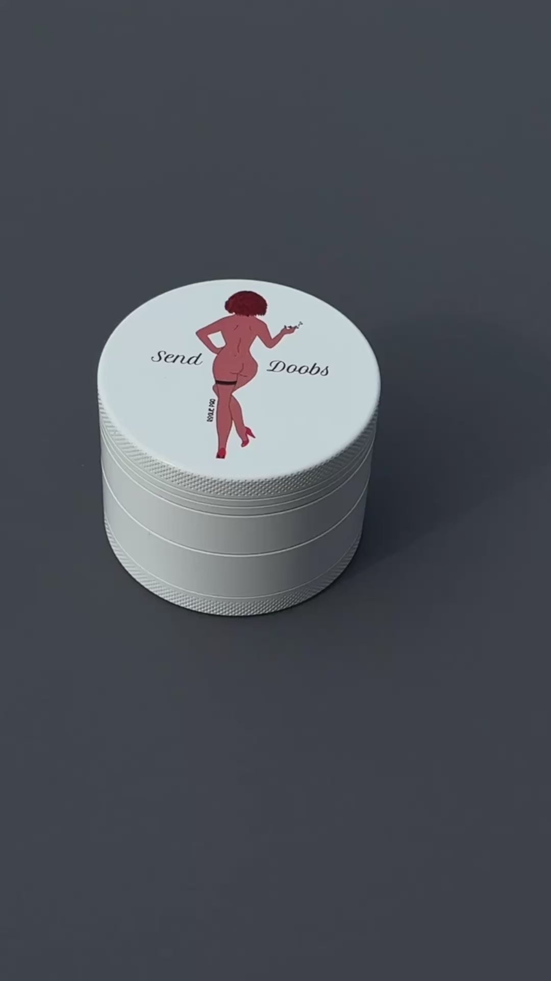 Ceramic 60mm 4 piece grinder
