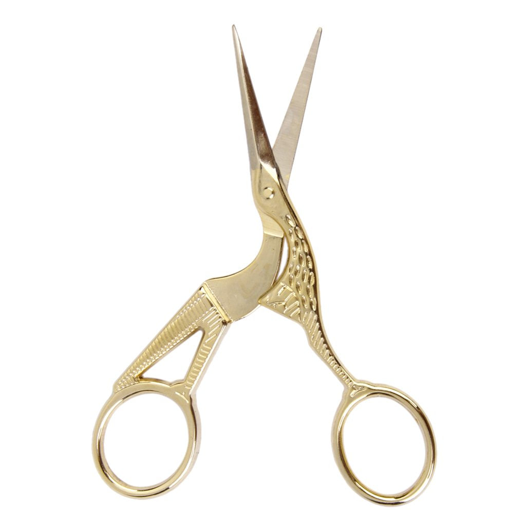 Rogue Paq Half-open Bud trimming scissors shaped as crane