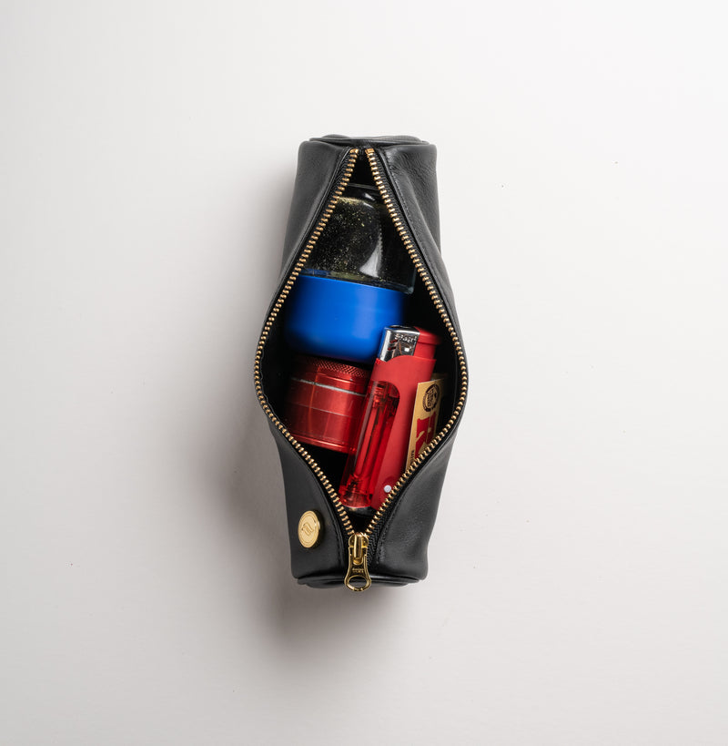 Rogue Paq Open Leather Cannabis Pouch