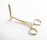 Rogue Paq Gold Tone Hemostat Packing Tool & Joint Clip for Joint Rolling